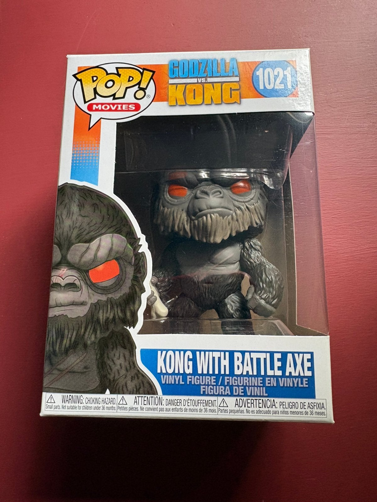 Funko Pop! Kong with battle Axe., Ophalen of Verzenden, Gebruikt