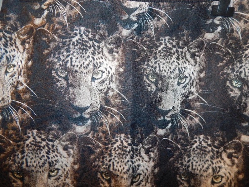 Marccain jaguar print rok jaguar met gouden ogen N4, Maat 38/40 (M), Zo goed als nieuw, Meerkleurig, Verzenden