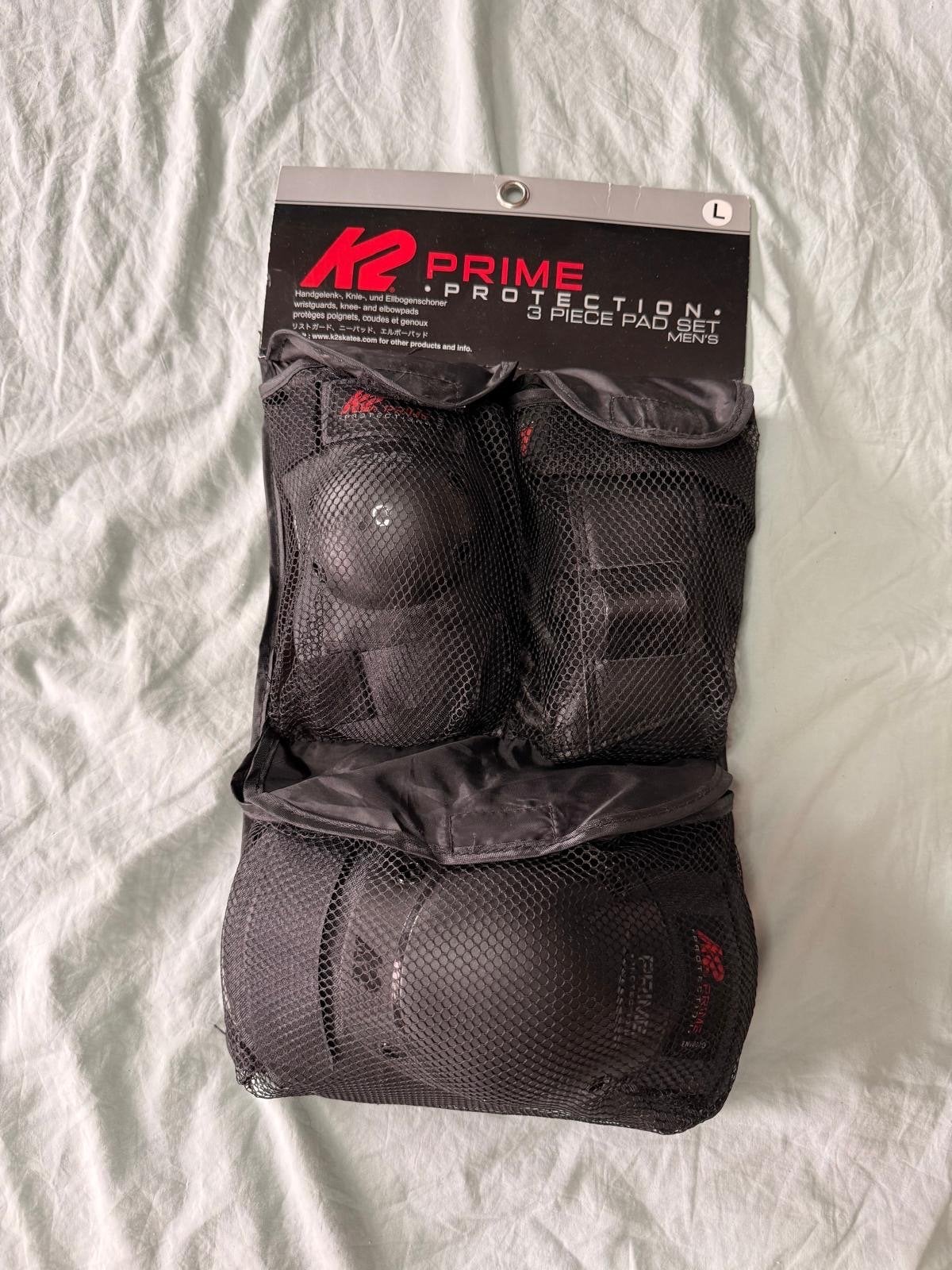 K2 Prime Protection Set - 3-delige beschermset (nieuw), Sport en Fitness, Skeelers, K2, Heren, Nieuw, Ophalen of Verzenden