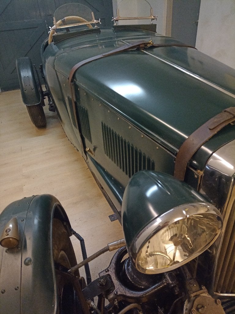 alvis special pre war body ta 21, Auto's, Achterwielaandrijving, Cabriolet, Leder, Handgeschakeld