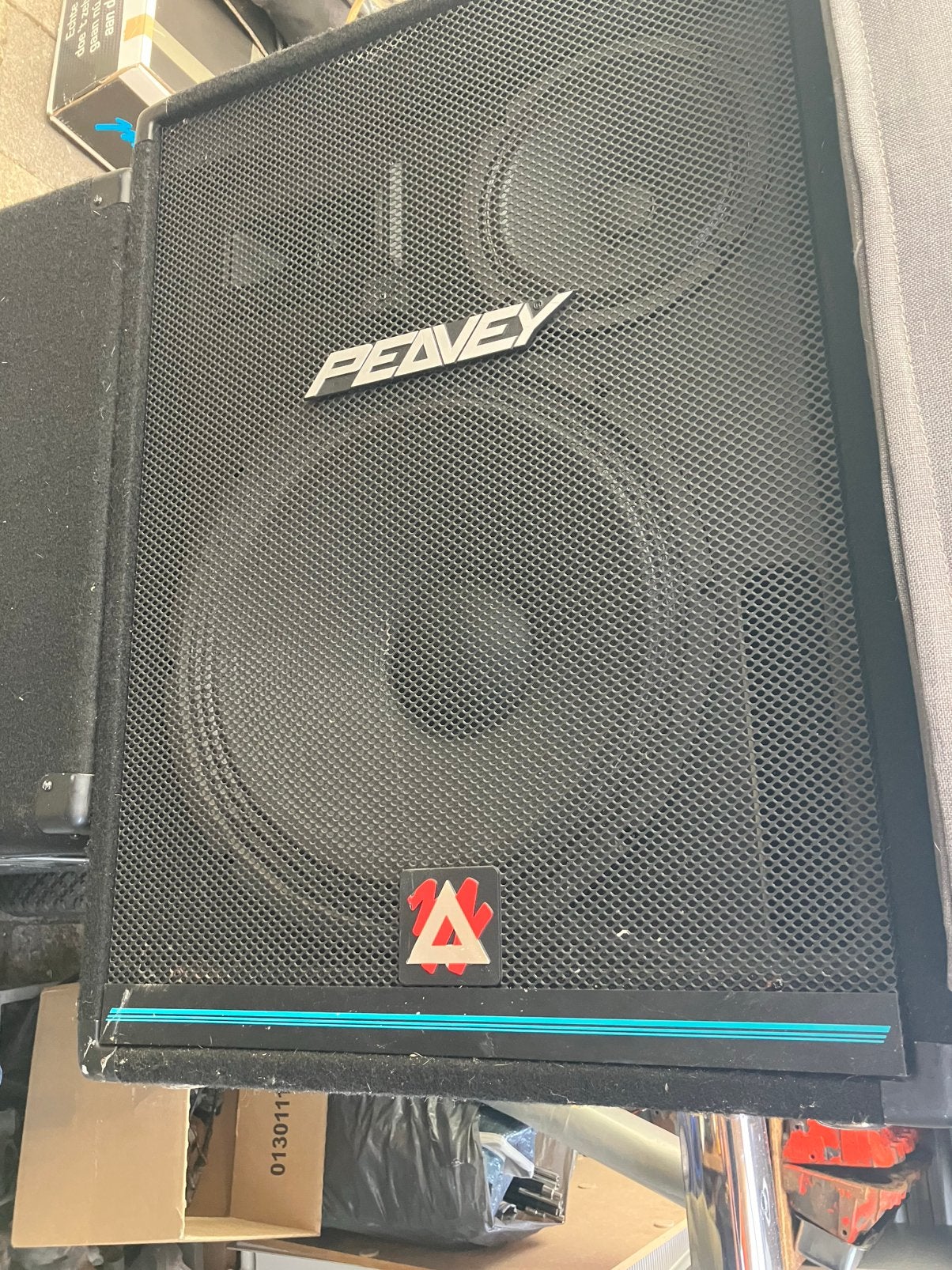 Peavey eurosystem 4 set speakers 2 stuks, Ophalen, Gebruikt, 100 watt of meer