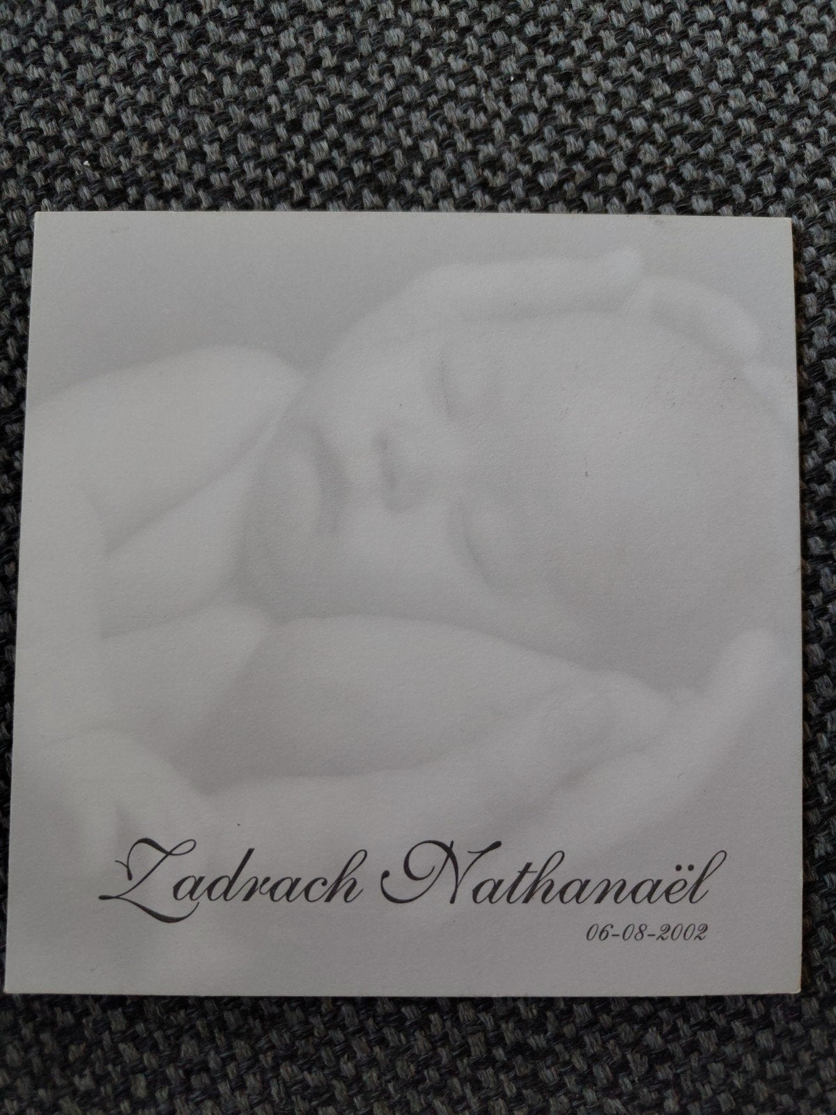 family cards, Verzamelen, Ophalen of Verzenden, 2000 tot heden, Geboortekaartje