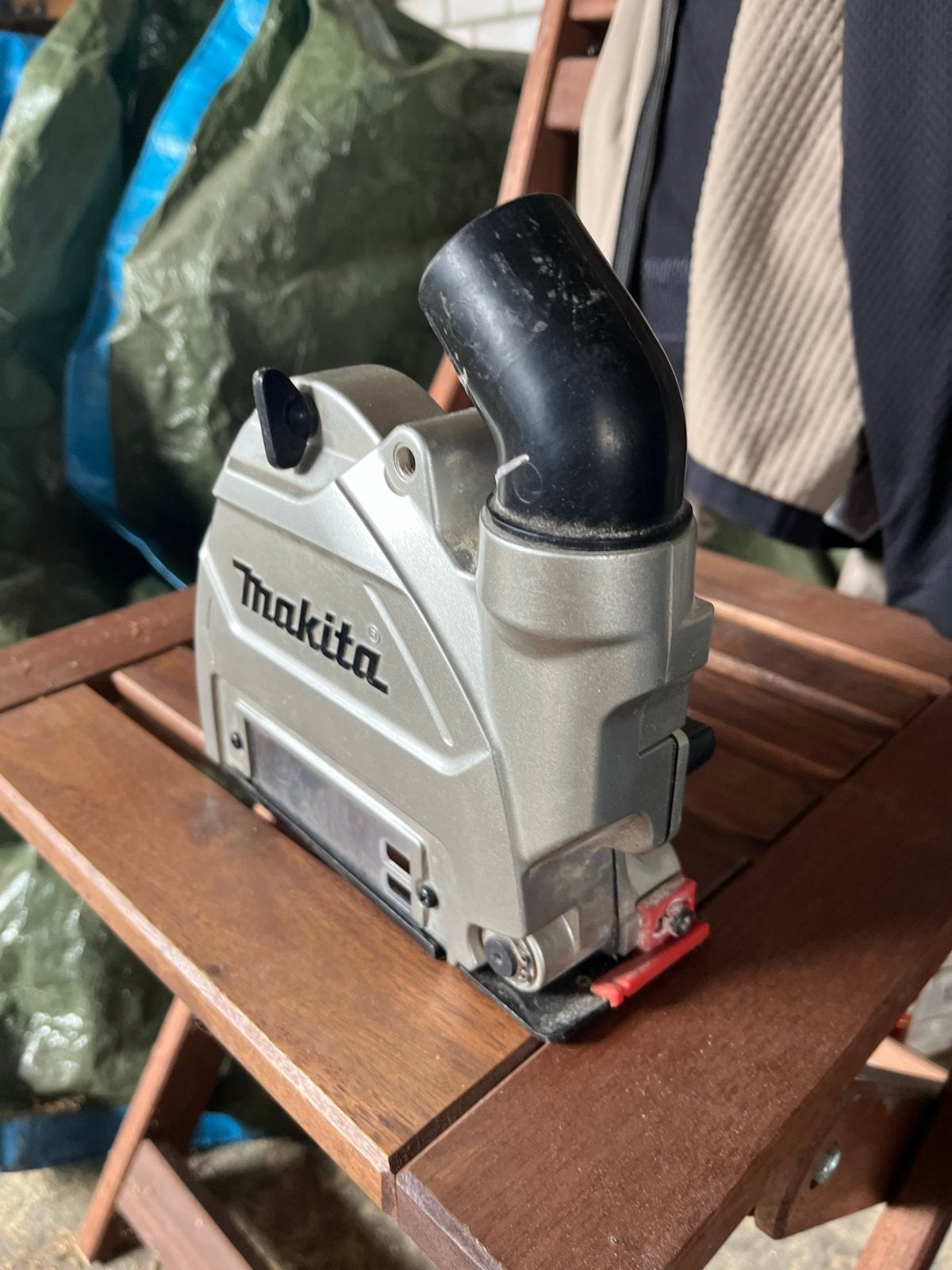 Makita 196845-3 stofafzuigkap voor haakse slijper 125mm, Ophalen, Zo goed als nieuw