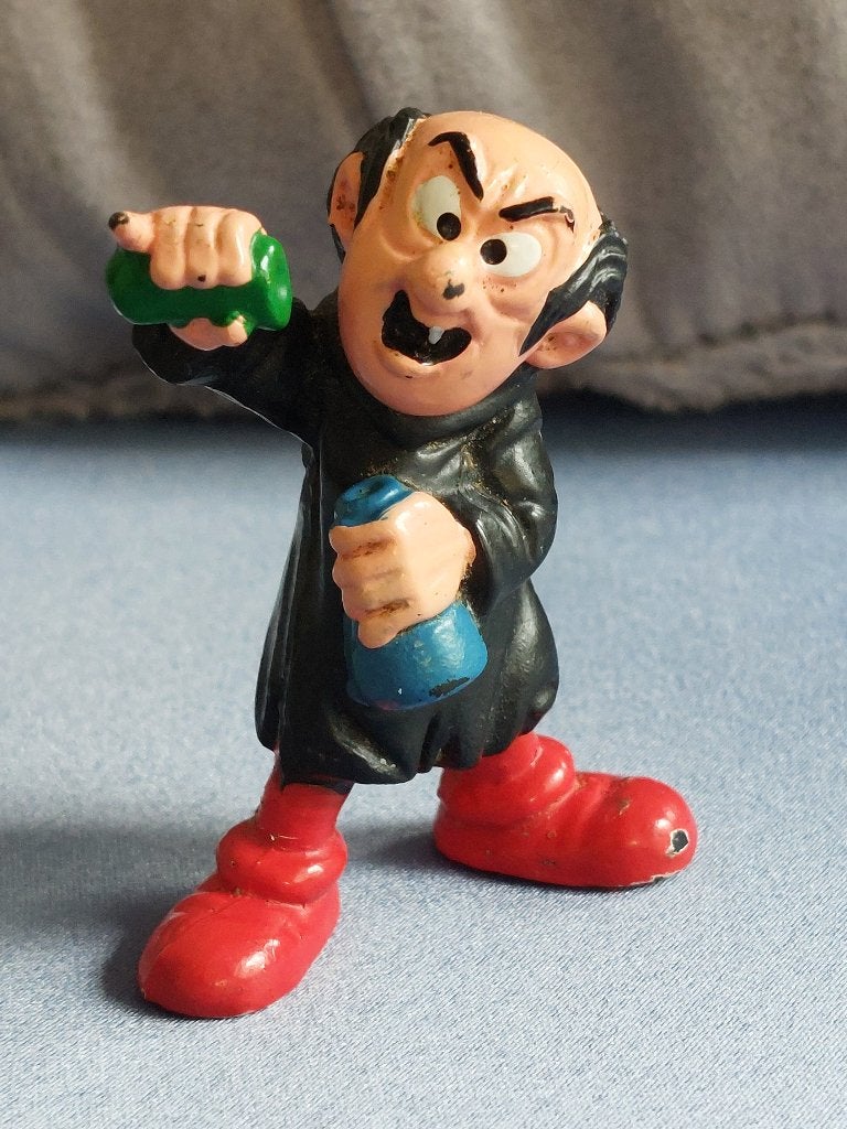 Gargamel Smurf, Verzamelen, Smurfen, Ophalen, Zo goed als nieuw, Gargamel, Poppetje, Figuurtje of Knuffel