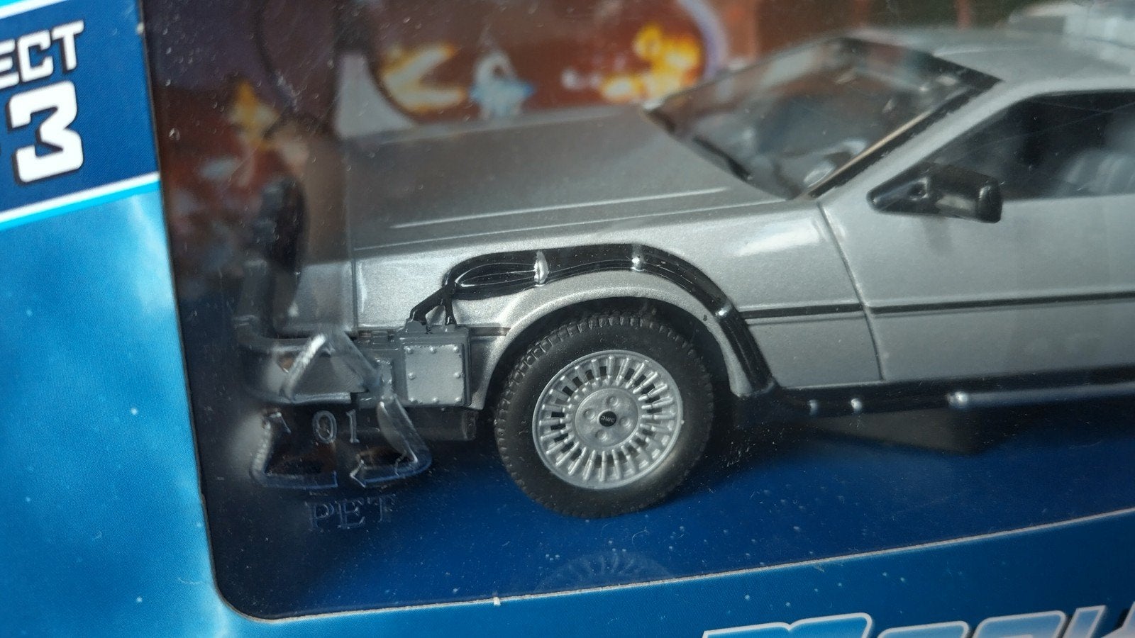 De Lorean DmC 12 Back To The Future 1:24 Welly Pol, Auto, Verzenden, Nieuw, M