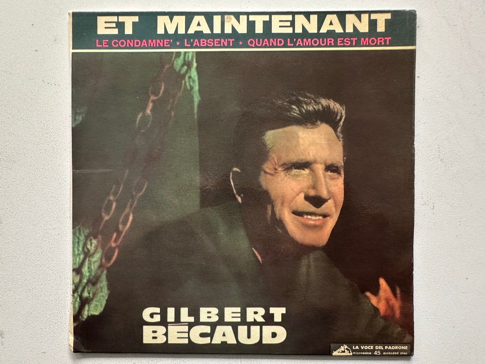 Gilbert Bécaud - Et Maintenant EP (7 inch vinyl), Gebruikt, Overige genres, 7 inch, Ophalen of Verzenden