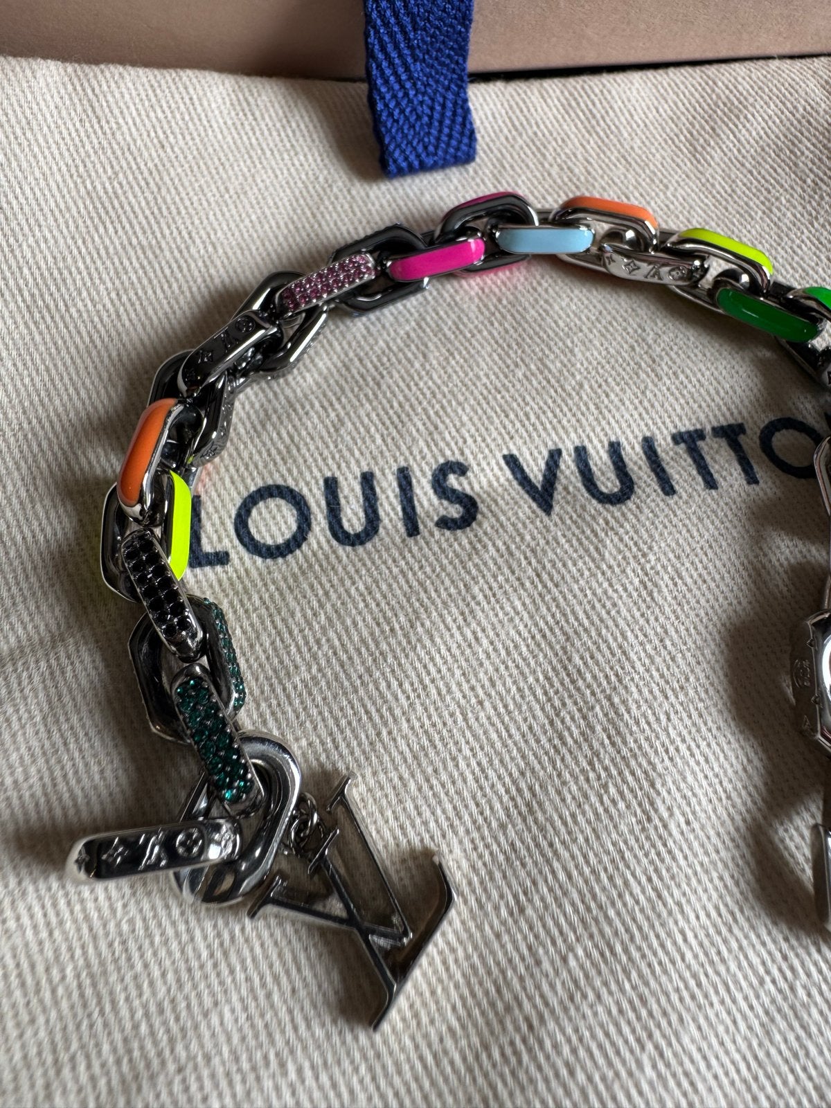 Louis Vuitton Paradise rainbow armband., Overige materialen, Overige kleuren, Nieuw, Ophalen