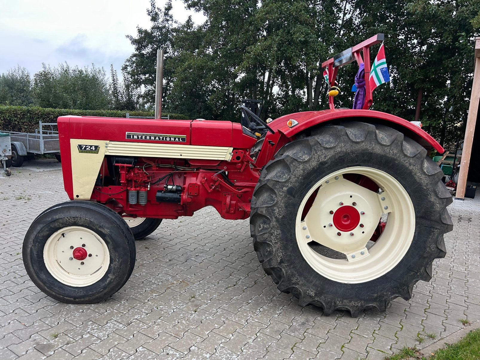 International 724, Ophalen, Gebruikt, Case IH, Tot 80 Pk
