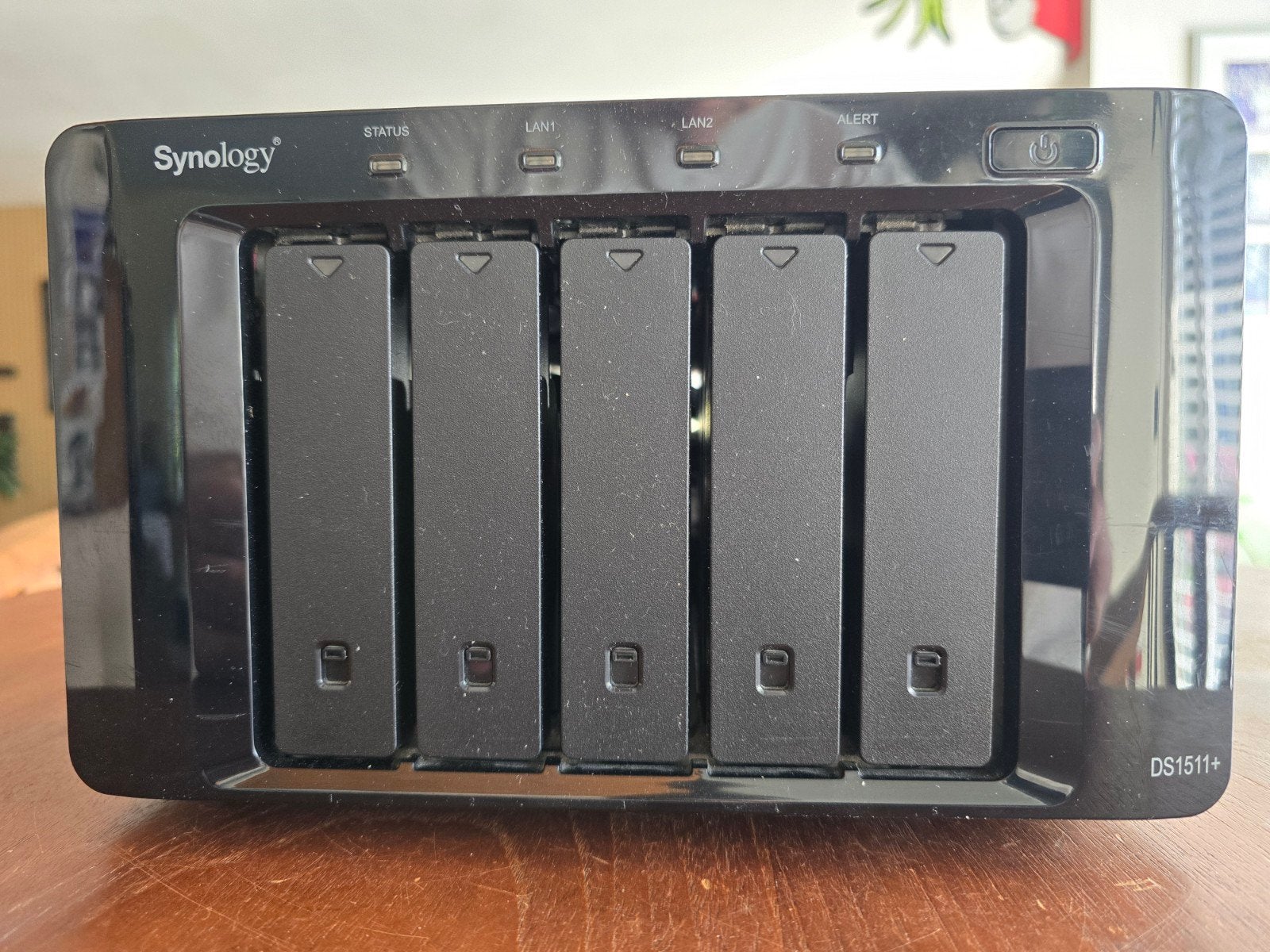 Synology DS1511+ NAS - Zonder schijven, Computers en Software, NAS, Ophalen of Verzenden