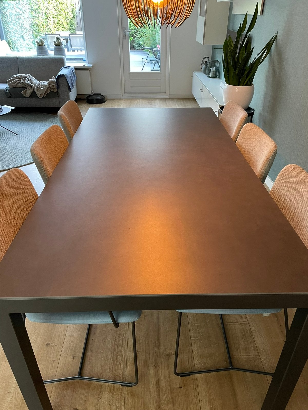 Eetkamertafel Bert Plantagé, Huis en Inrichting, Tafels | Eettafels, Ophalen, 200 cm of meer, 50 tot 100 cm, Zo goed als nieuw