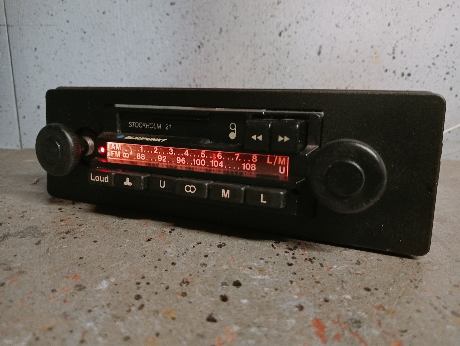 Blaupunkt Stockholm 21 Fm Radio Cassette, Ophalen of Verzenden