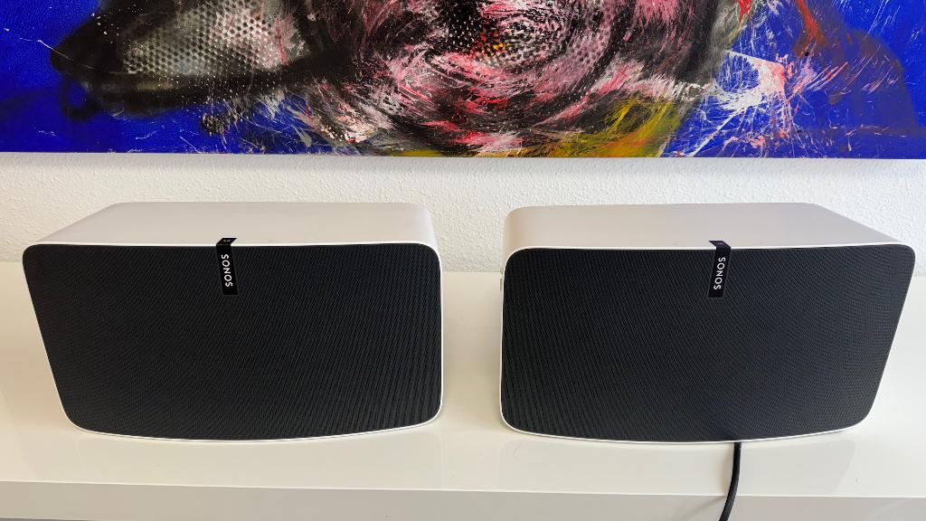Sonos Play 5 gen 2  Wit., Audio, Tv en Foto, Luidsprekers, Ophalen, Zo goed als nieuw, Sonos, Minder dan 60 watt