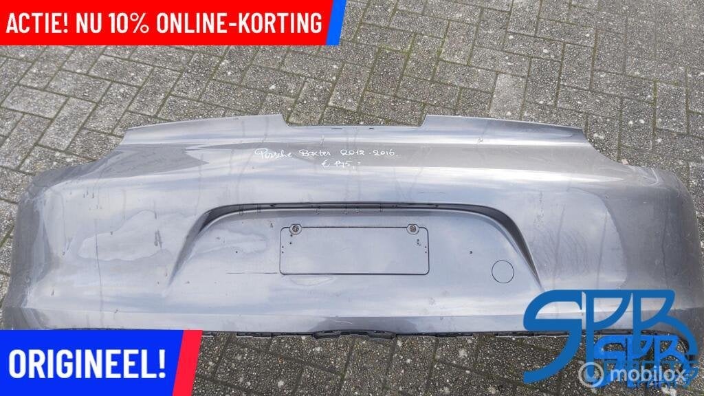 Achterbumper PORSCHE BOXSTER 981 98150541100FFF 98150541100, Auto-onderdelen, Gebruikt, Porsche, Ophalen of Verzenden, Achter