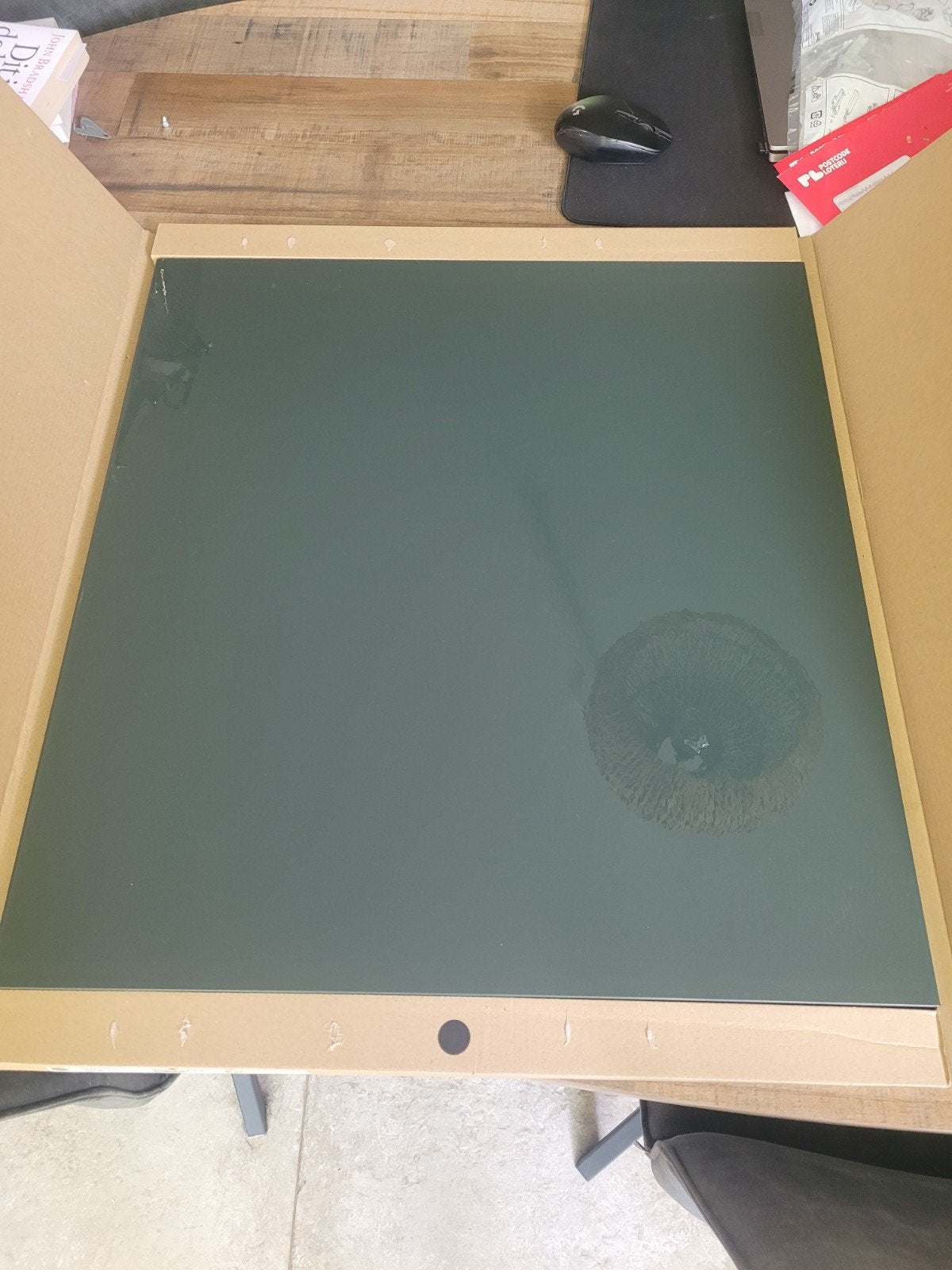 Ikea Selsviken Deur en Ladefront Hoogglans Donker Olijfgroen, Ophalen, 50 tot 100 cm, Zo goed als nieuw, Minder dan 25 cm