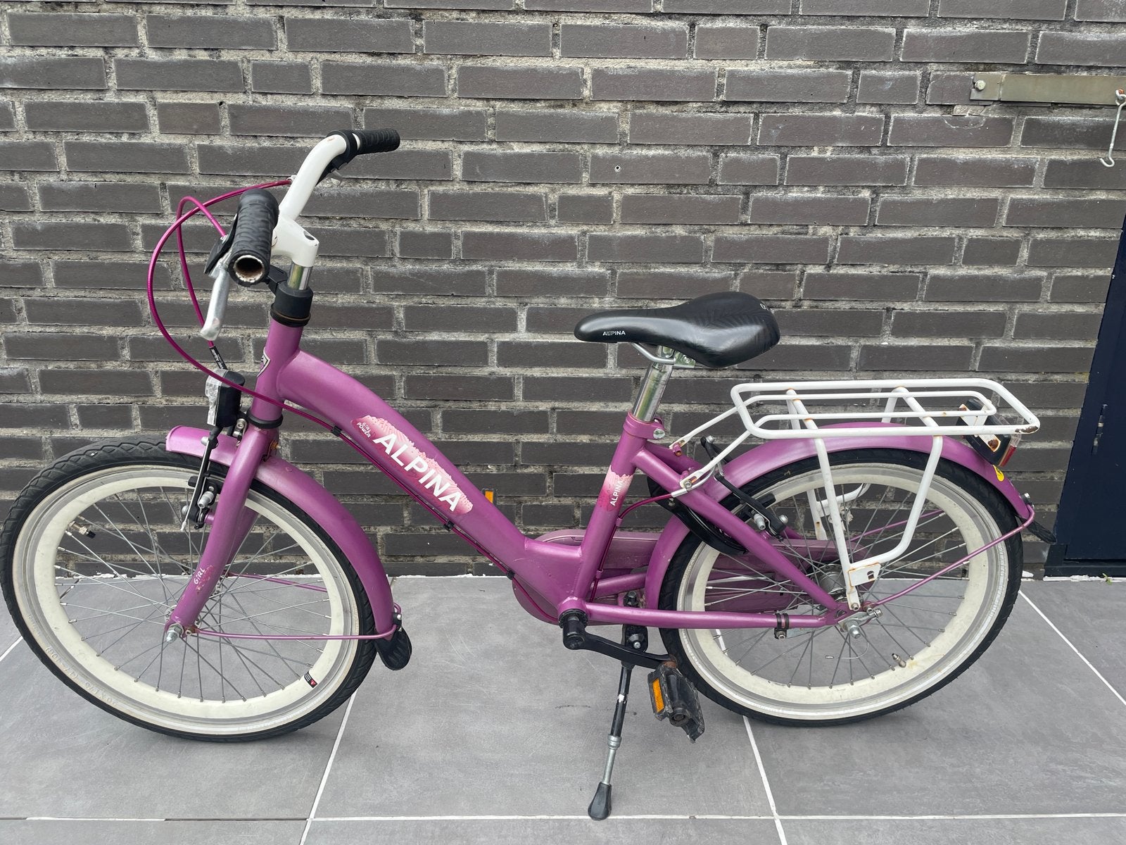 Alpina kinderfiets 20 inch, Ophalen, Terugtraprem, 20 inch, Handrem