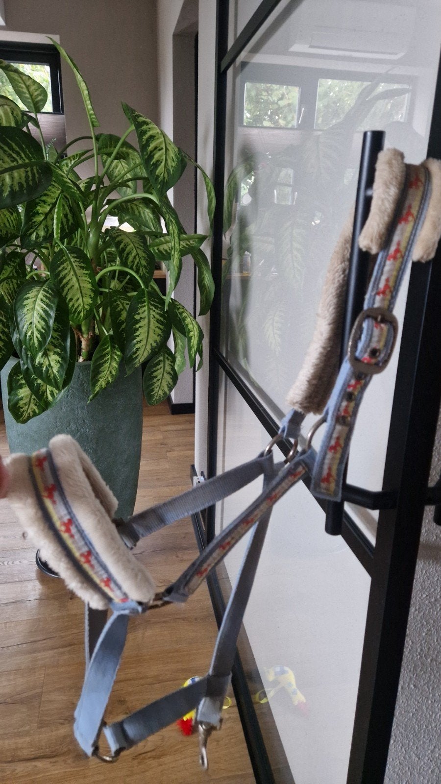 bonte halster, Ophalen, Gebruikt, Blauw, Full