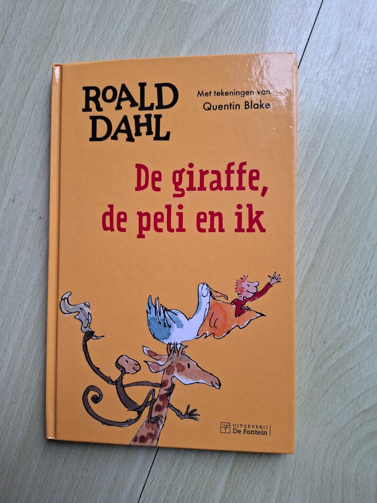 Roald Dahl De giraffe de peli  en ik, Boeken, Ophalen of Verzenden, Fictie algemeen