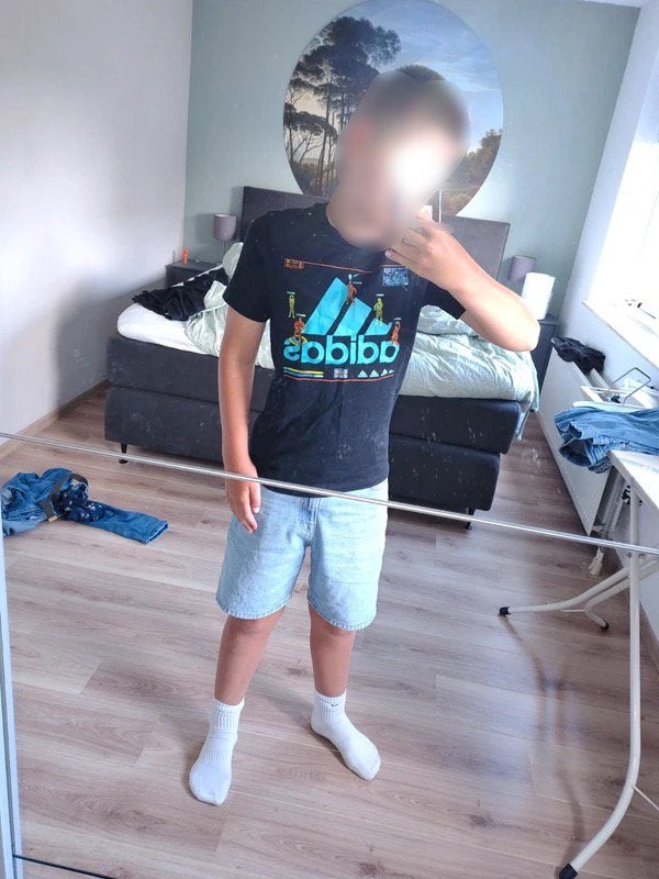 Adidas jongens shirt maat 11-12 jaar 152, Ophalen of Verzenden, Jongen, Shirt of Longsleeve