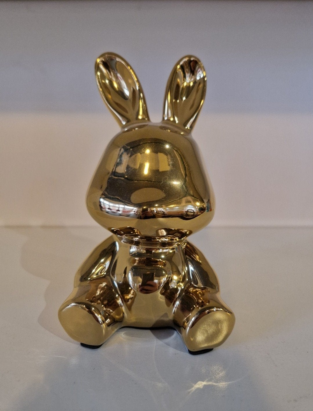 Spaarpot konijntje goud nieuw, Nieuw, Ophalen of Verzenden, X, X