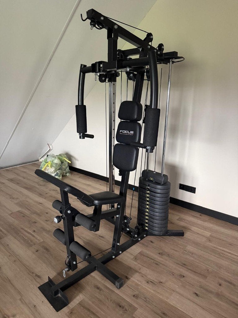 Complete home fitness gym, Ophalen, Gebruikt, Krachtstation, Benen