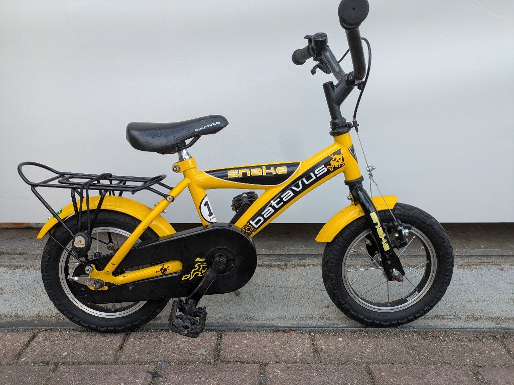 Diverse 12,5 inch jongensfietsen: Batavus, Giant., Ophalen, Terugtraprem, Gebruikt, Batavus