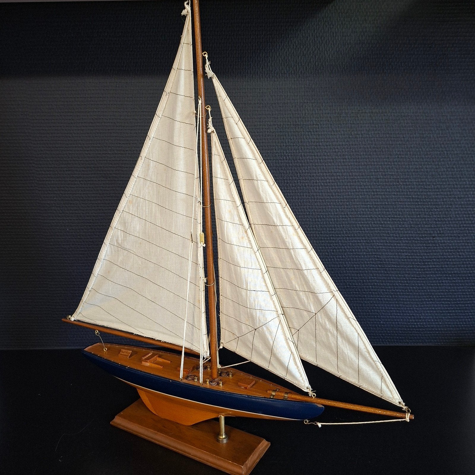 Prachtig gedetailleerd scheepsmodel zeilboot, Ophalen, Zo goed als nieuw, Groter dan 1:32, Overige merken