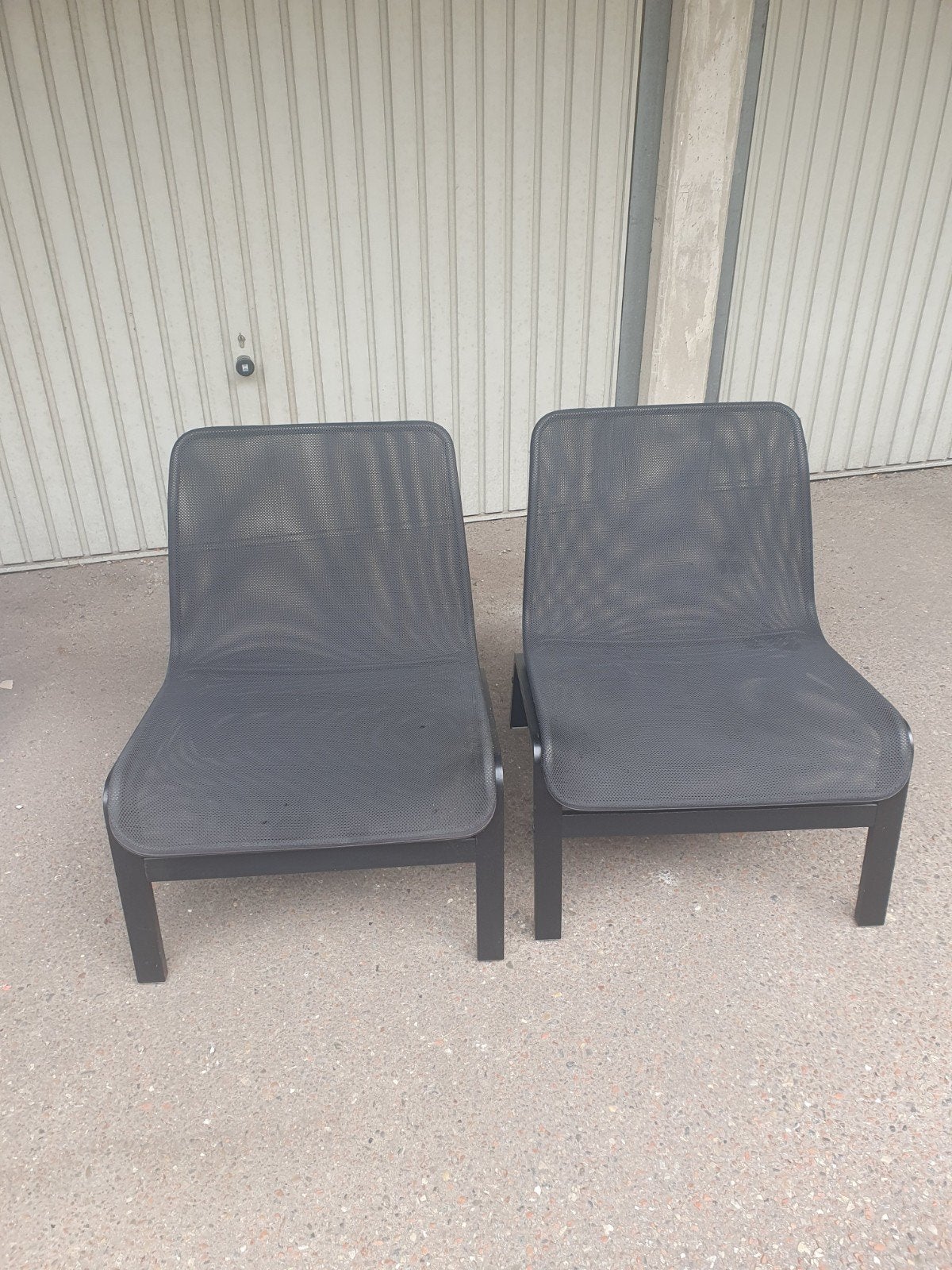 2 NOLMYRA stoelen van de IKEA, Ophalen, Gebruikt, Twee, Zwart
