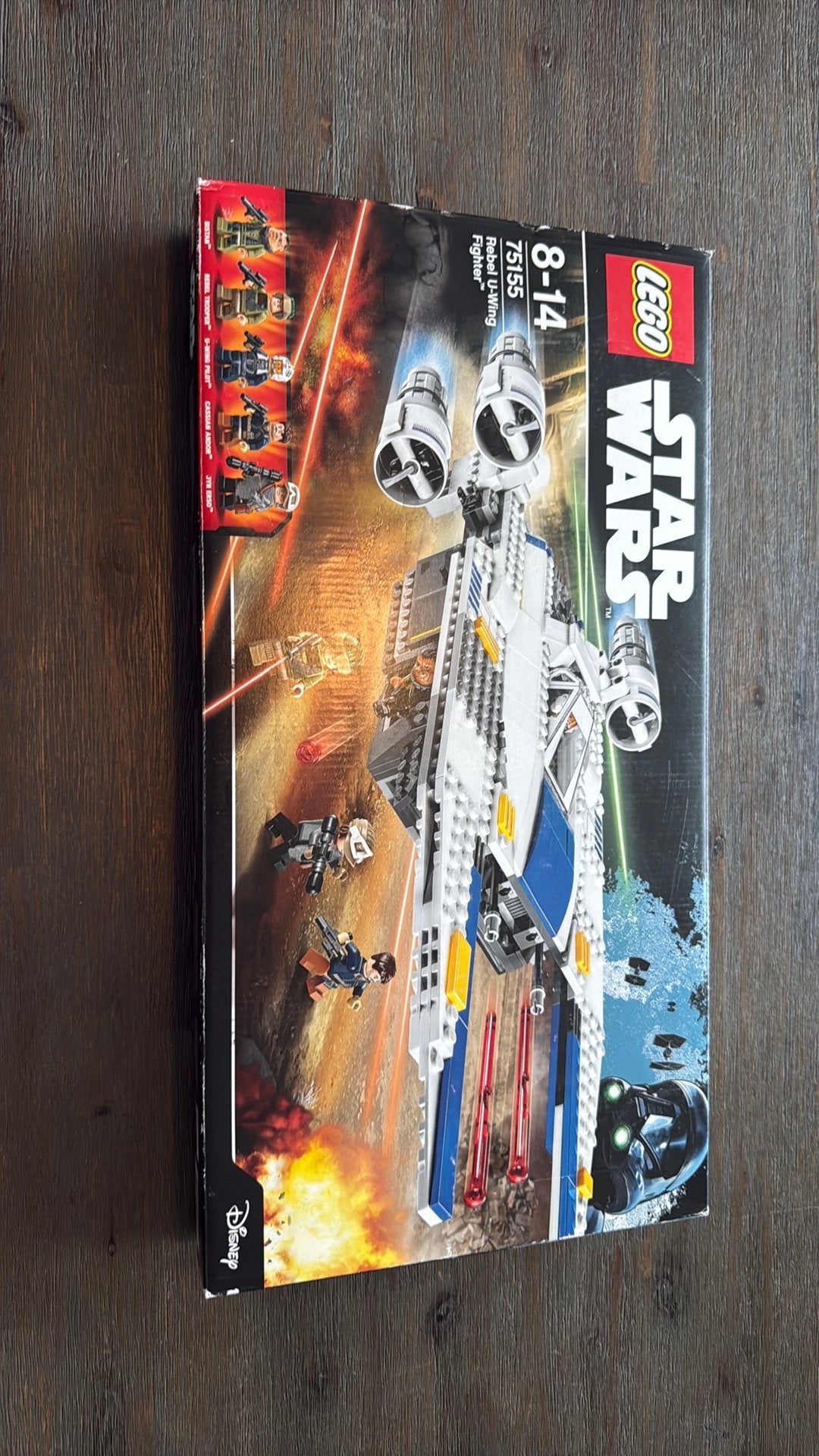 Lego. 75155   Rebel. U-Wing. Fighter, Star Wars, Lego, Ophalen of Verzenden, Zo goed als nieuw