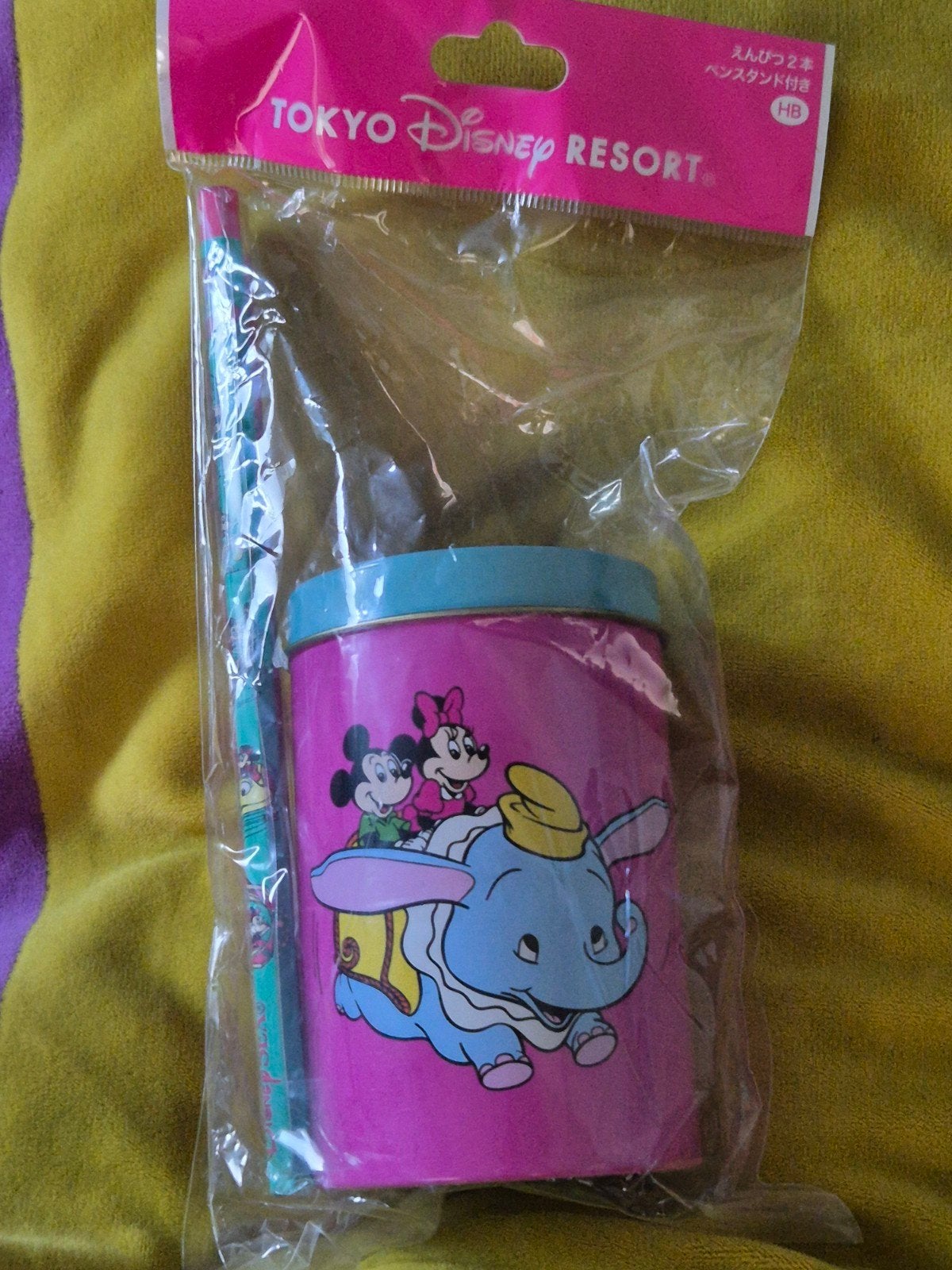Tokyo Tokyo Resort Disneyland Japan potlood en blik nieuw, Ophalen of Verzenden, Bambi of Dumbo, Nieuw, Pen, Potlood of Stift