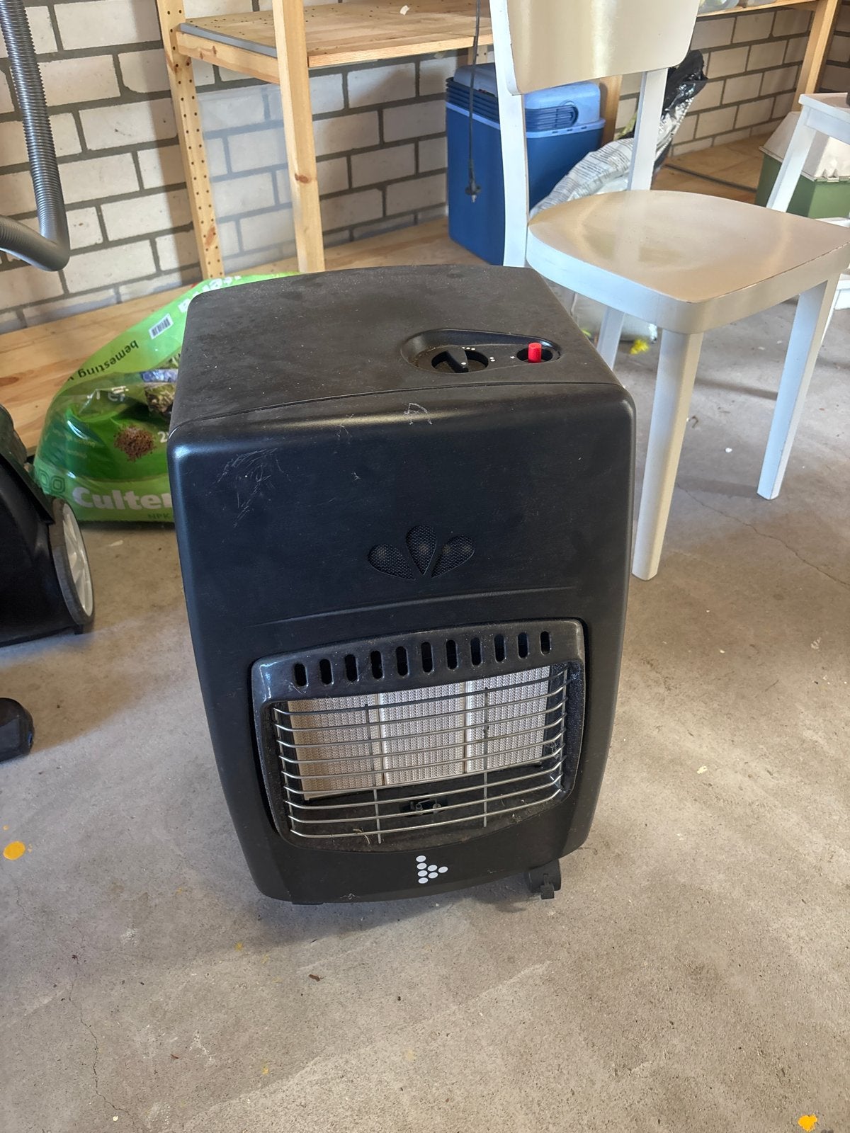 Compacte gaskachel voor grote gasfles, Ophalen, Gebruikt, Gas, Vrijstaand