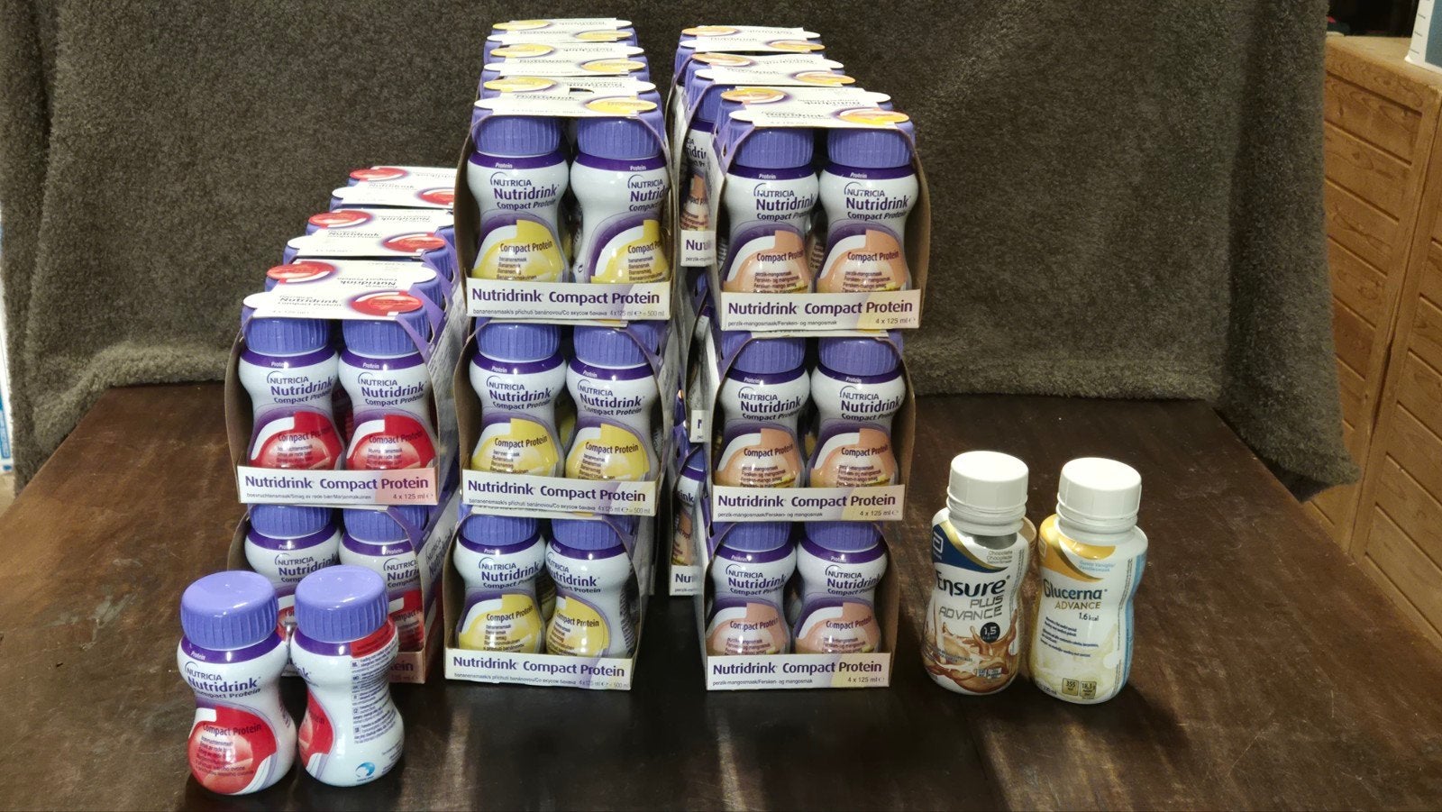100x Nutridrink Compact Protein, eiwitrijke drinkvoeding, Ophalen