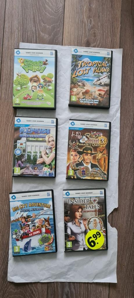 PC CD ROM Verschillende zie Foto's en beschrijving, Ophalen of Verzenden, Zo goed als nieuw