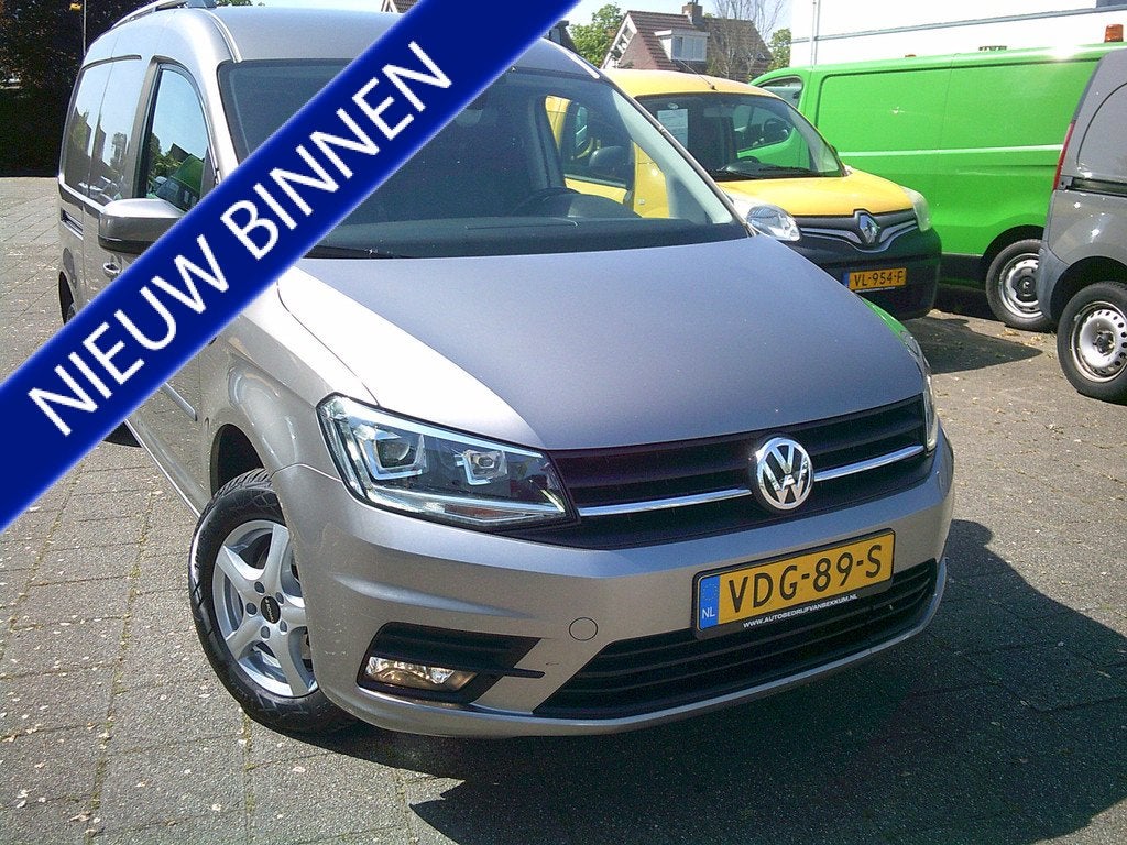 Volkswagen Caddy 2.0 TDI L2H1 BMT Maxi Exclusive Edition VOO, Auto's, Gebruikt, Euro 6, 4 cilinders, Volkswagen