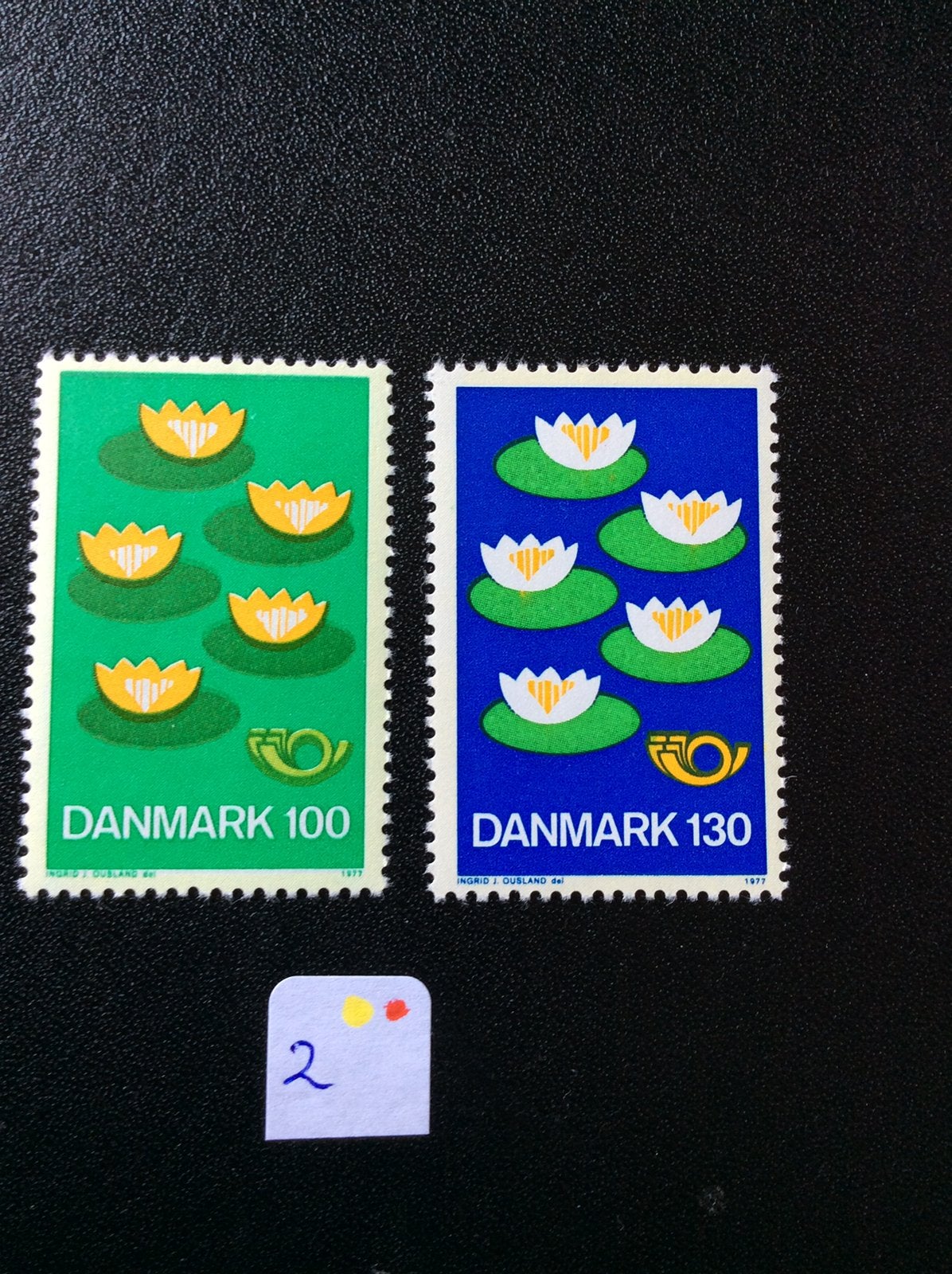 Denemarken postzegels 1977 pfr Mi 635/6, Ophalen of Verzenden, Denemarken, Postfris