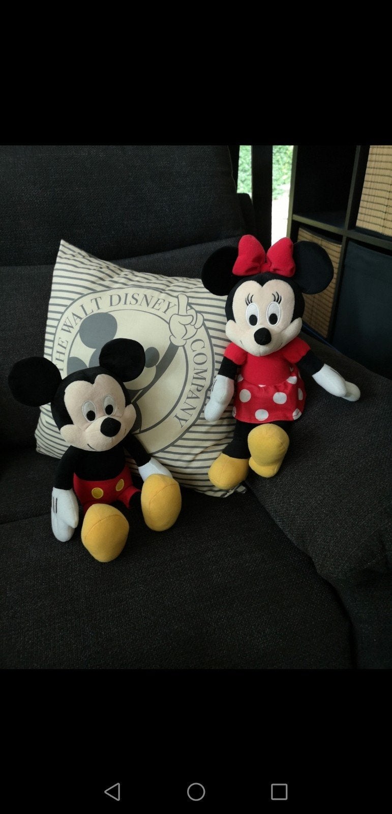 Knuffels Mickey & Minnie Mouse, Ophalen, Mickey Mouse, Zo goed als nieuw, Knuffel