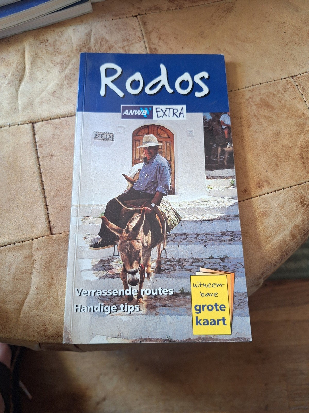 ANWB extra Reisgids Rodos met kaart., Boeken, Europa, Ophalen of Verzenden, Zo goed als nieuw, Reisgids of -boek