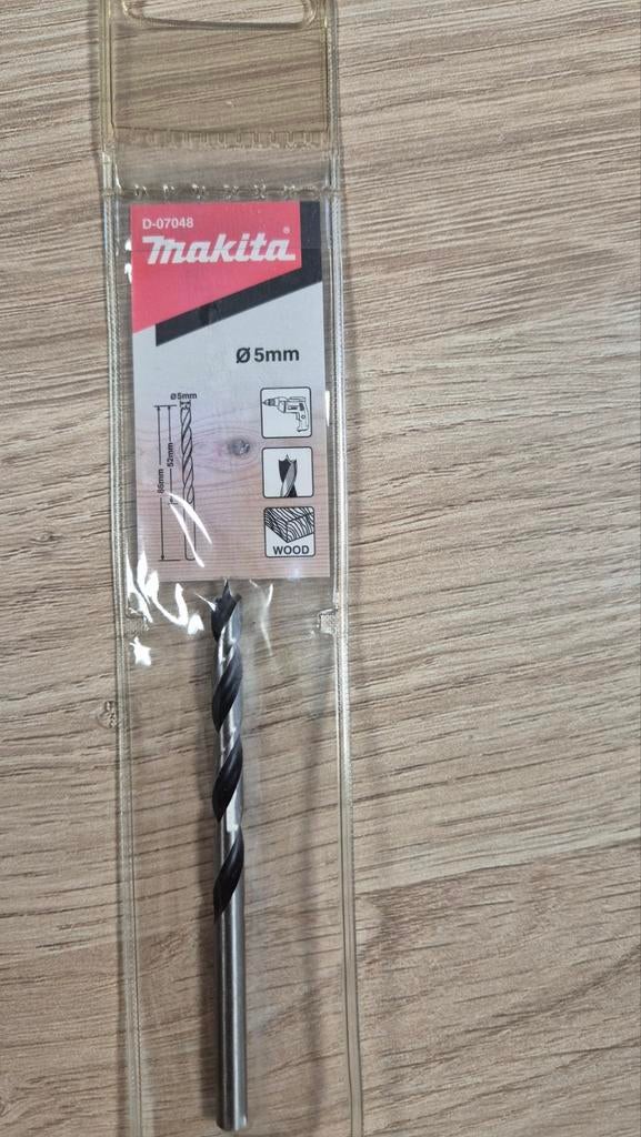 Makita houtboor 5mm, Ophalen of Verzenden