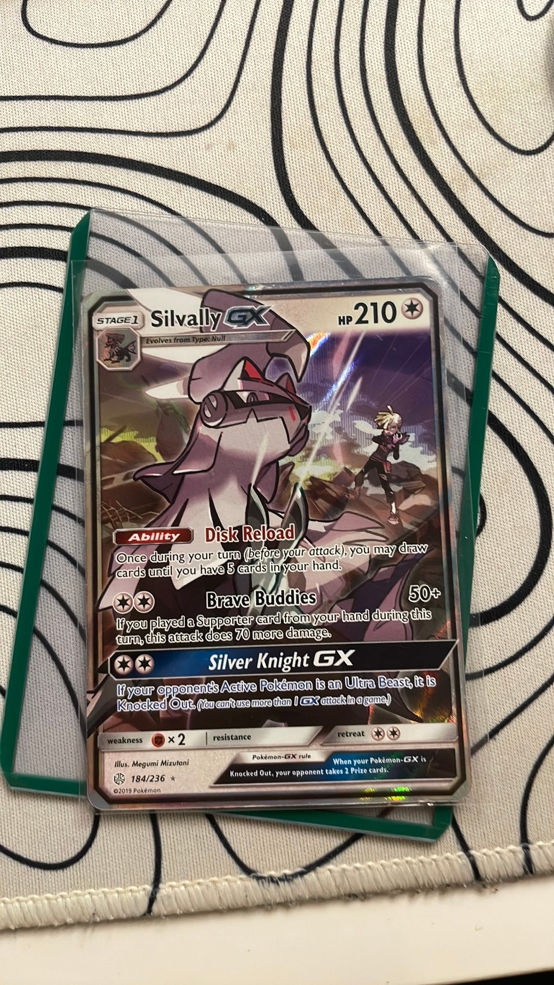 Silvally gx 184/236 2019, Ophalen of Verzenden, Nieuw, Losse kaart, Foil