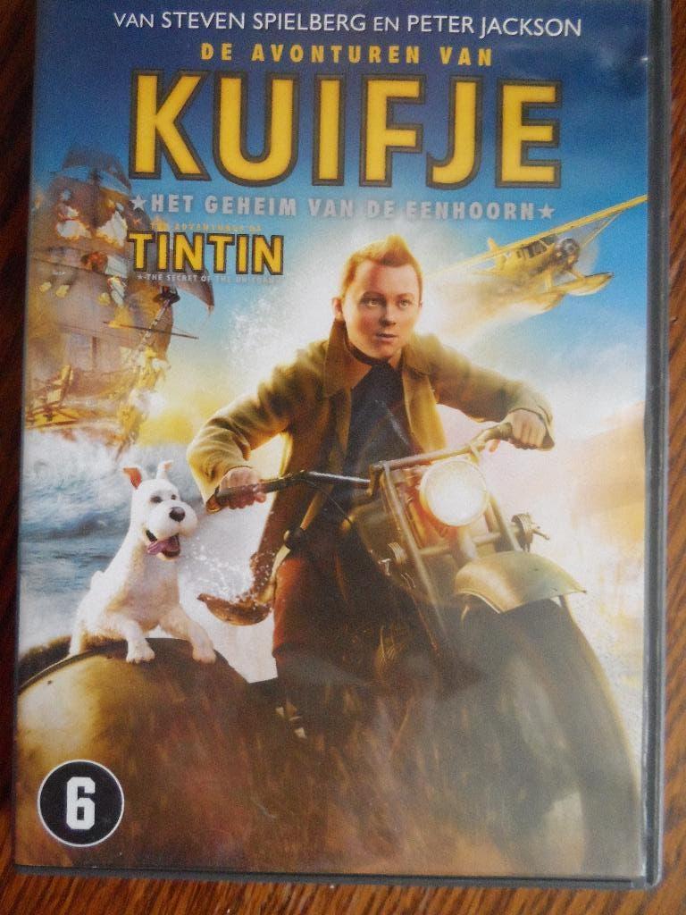 DVD Kuifje, Avontuur, Ophalen of Verzenden, Zo goed als nieuw, Vanaf 6 jaar