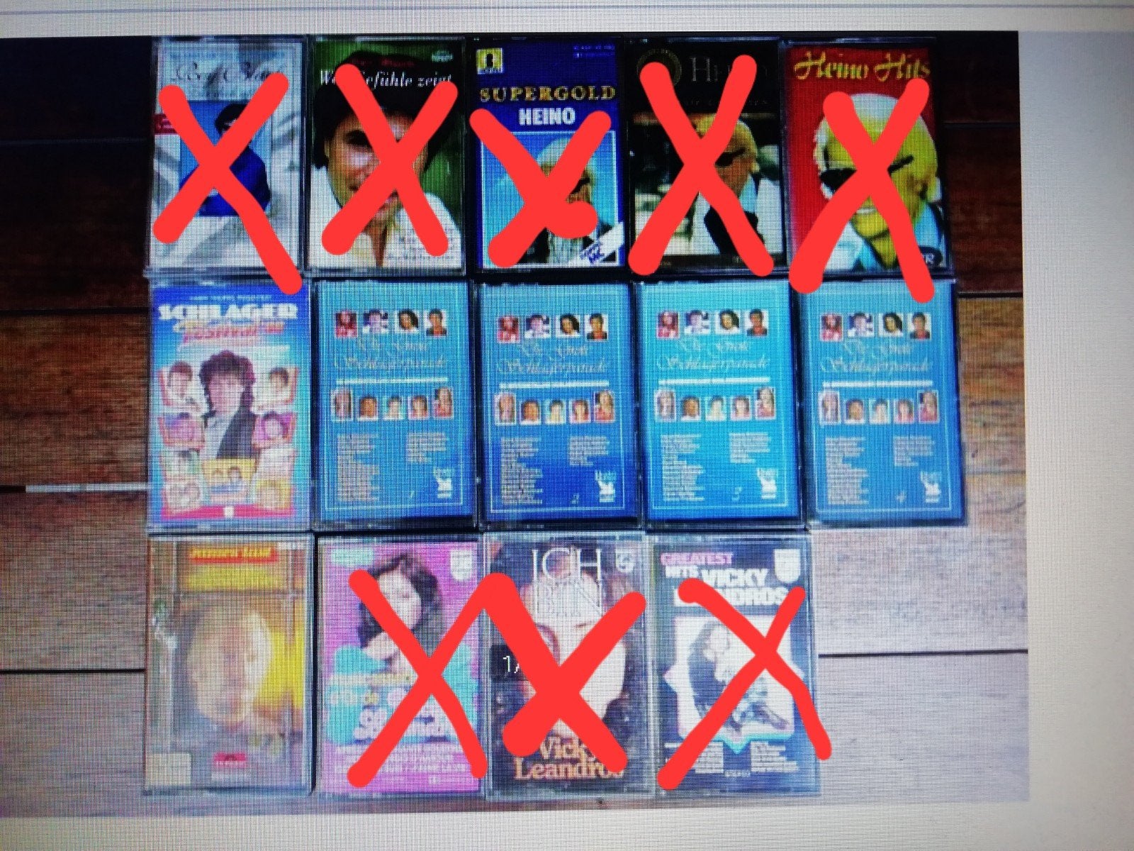 Duitse schlager-toppers op originele cassettes, Gebruikt, 2 t/m 25 bandjes, Verzamelalbums, Ophalen of Verzenden