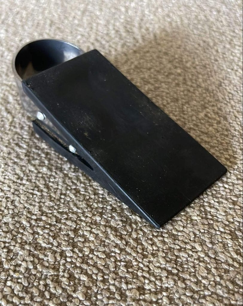 Deurstopper, Gebruikt, Ophalen of Verzenden, Zwart, Rubber/elastomeren