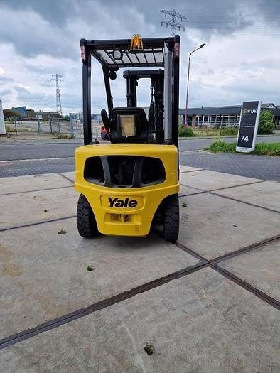 Heftruck Yale Gdp25 2.5t diesel sideshift /triplo, Zakelijke goederen, Machines en Bouw | Heftrucks en Intern transport, 2000 tot 3000 kg