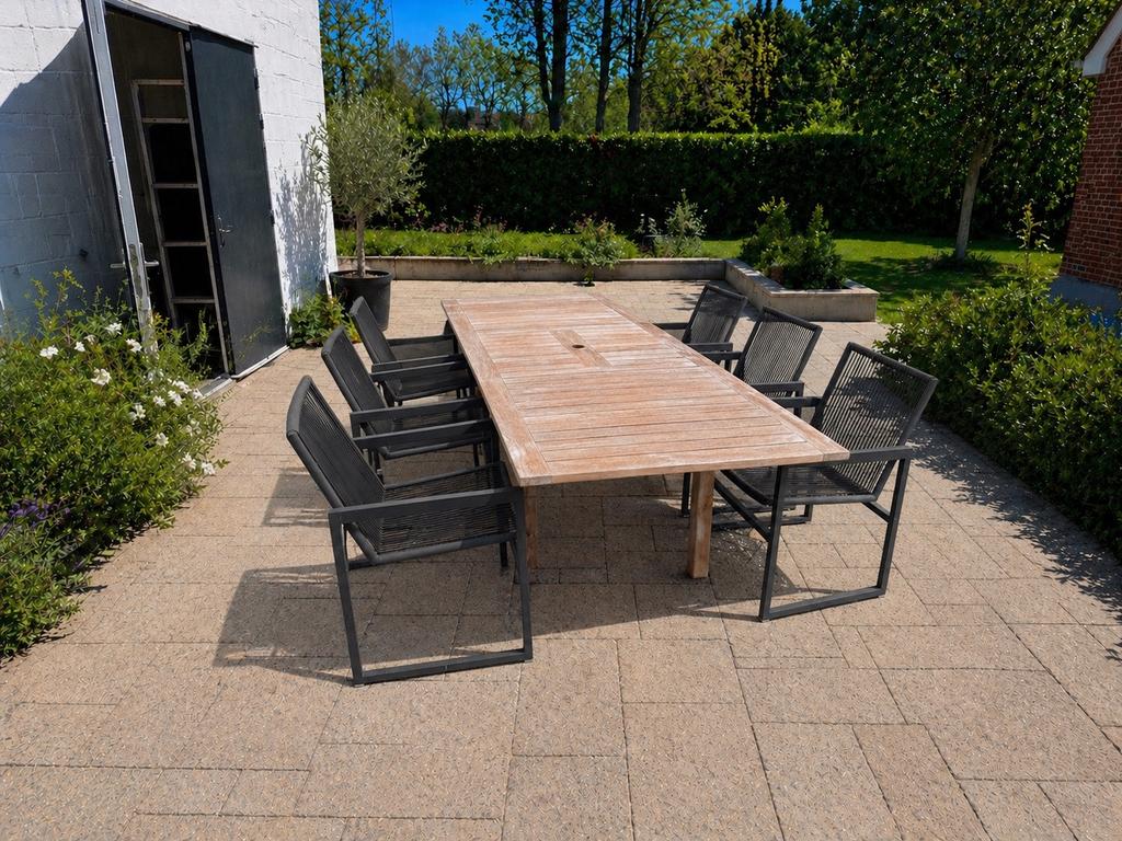 Borek Tuinset Loungeset, Tuin en Terras, Tuinsets en Loungesets, Ophalen, Zo goed als nieuw