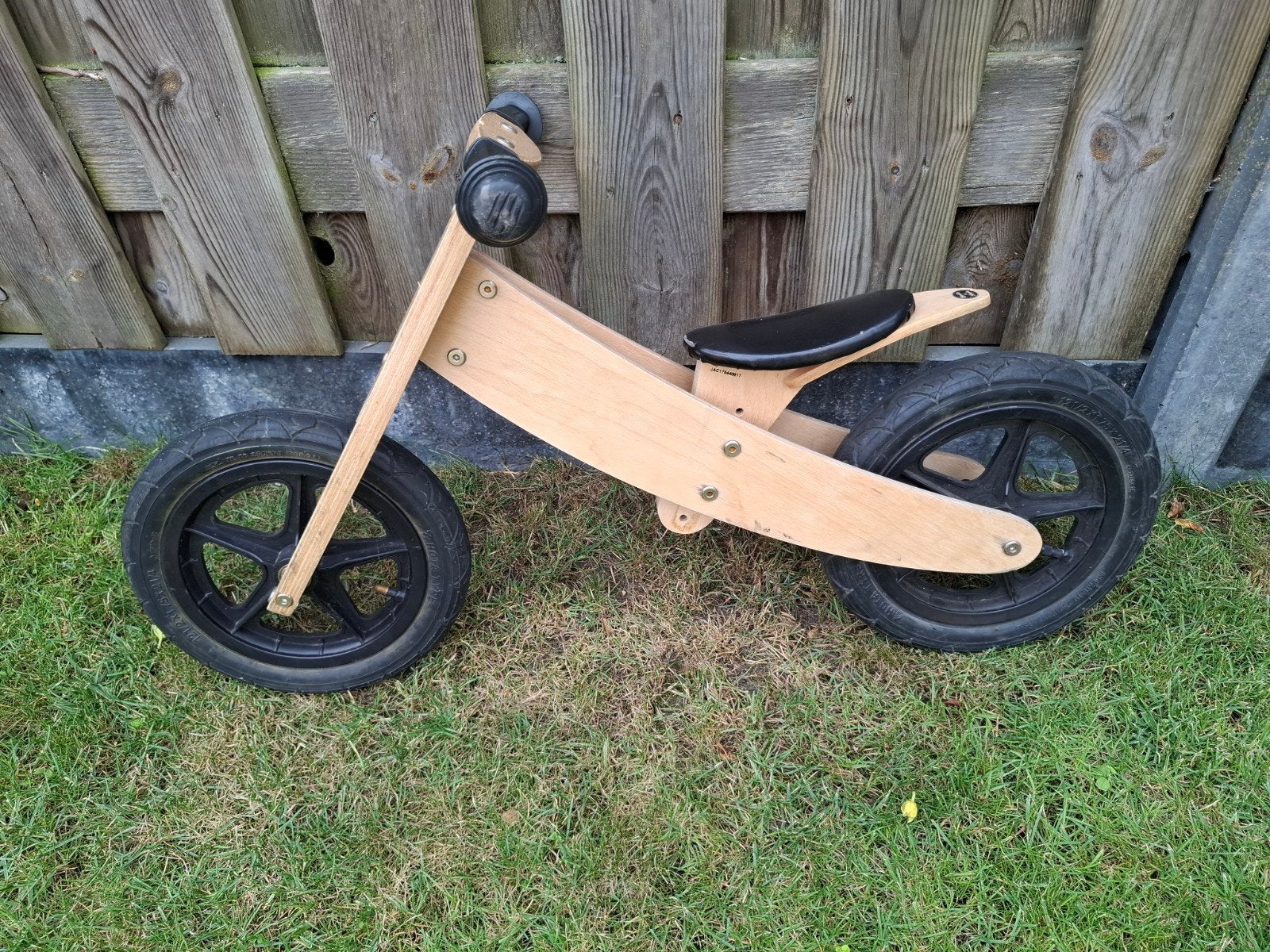 Houten loopfiets Bandits & Angels, Zijwieltjes, Ophalen of Verzenden, Bandits & Angels, 16 tot 20 inch