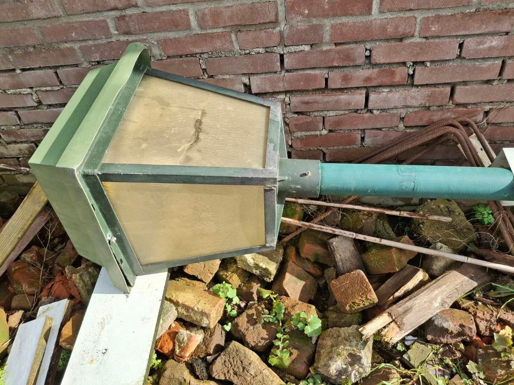 Originele lantaarnpaal - zelf opknappen, Antiek en Kunst, Antiek | Lampen, Ophalen of Verzenden