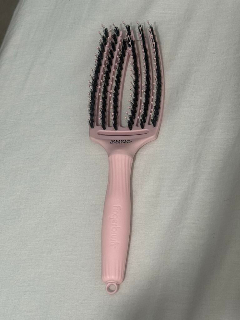 Olivia Garden Fingerbrush Combo Haarborstel Roze, Sieraden, Tassen en Uiterlijk, Uiterlijk | Haarverzorging, Ophalen of Verzenden