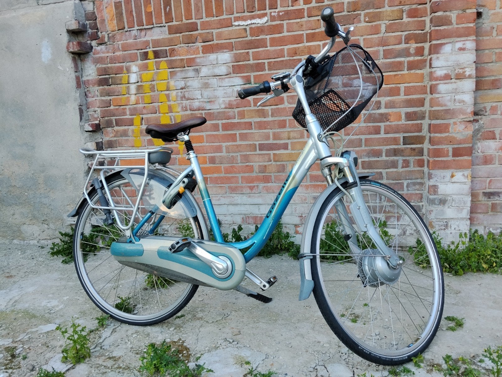 Gazelle 7 NAF versnellingen el. fiets (excl. accu, incl. opl, Ophalen of Verzenden, Gebruikt, Gazelle