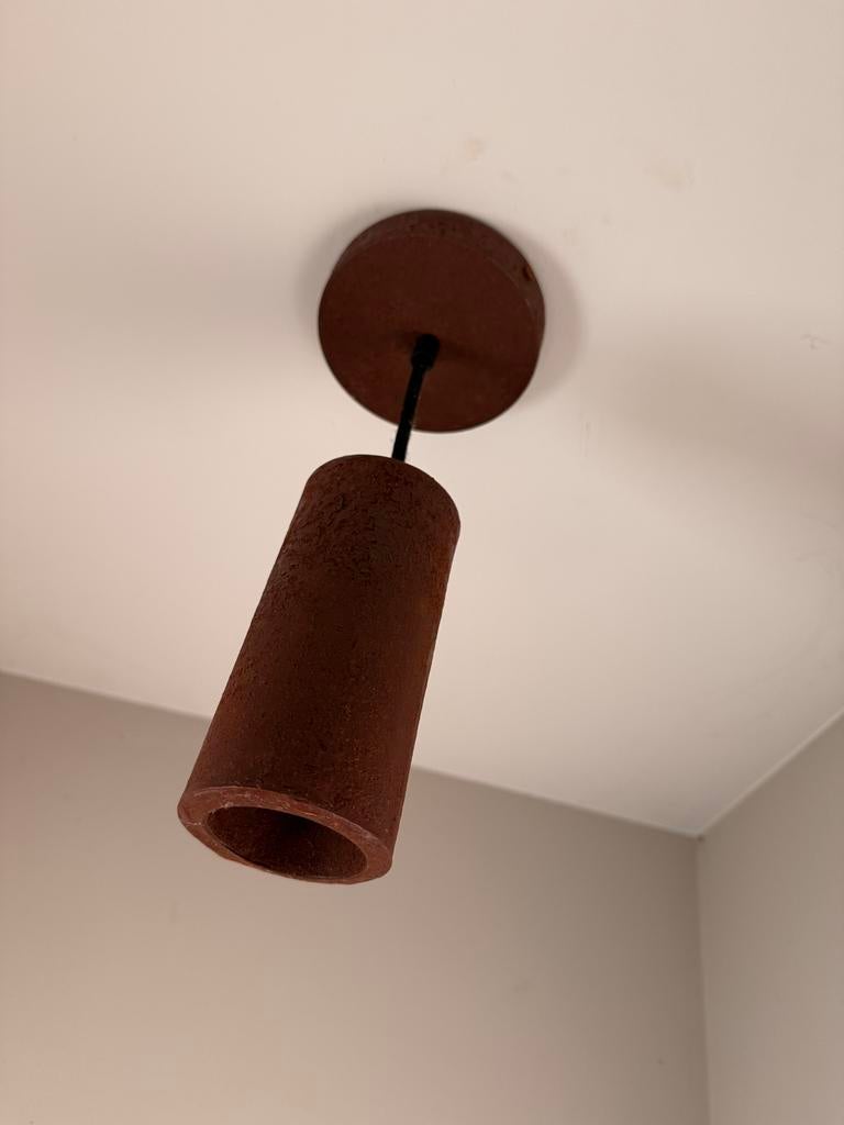 Hoffz hanglamp buis small klein, Huis en Inrichting, Lampen | Hanglampen, Ophalen of Verzenden, Zo goed als nieuw, Metaal