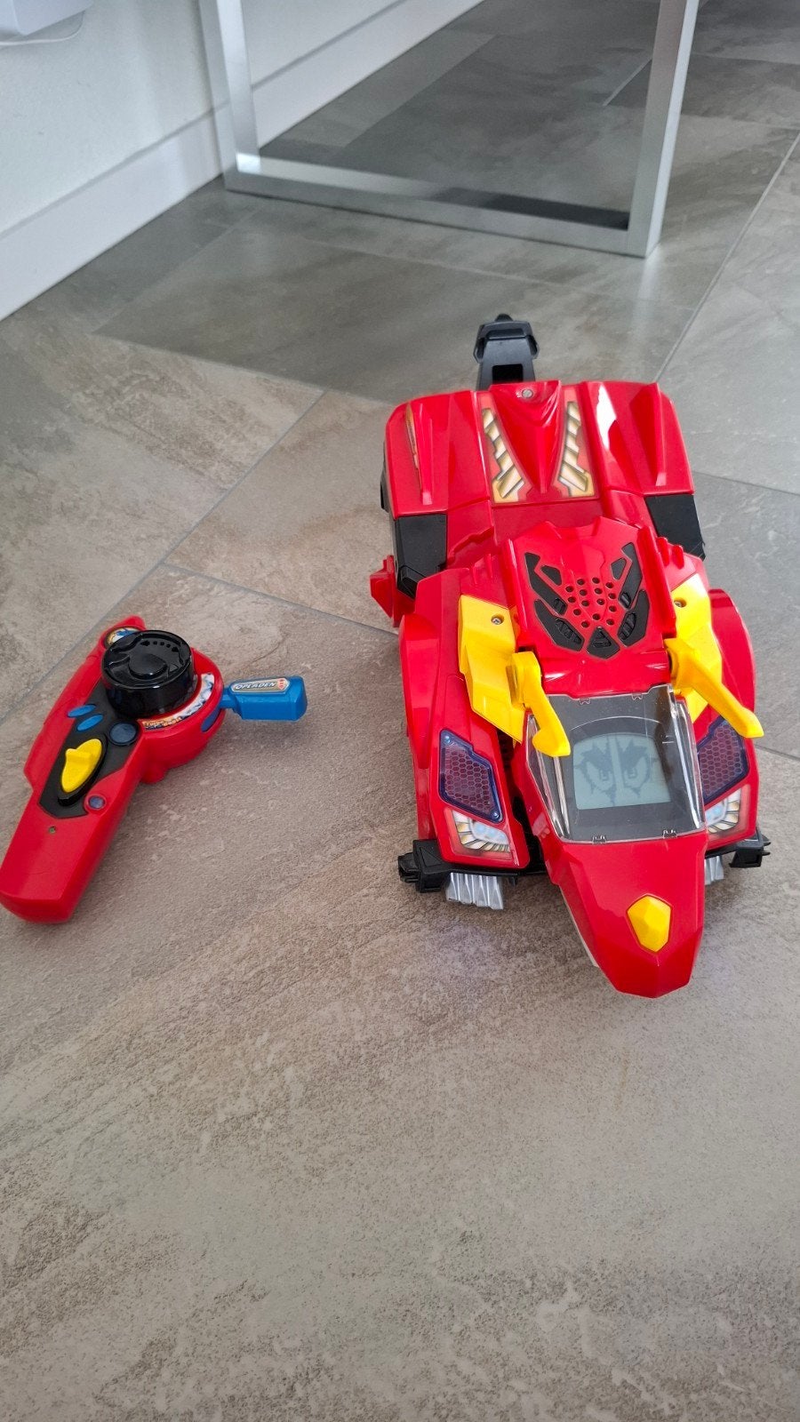 Switch & Go Dino’s Turbo Tony de Triceratops, Ophalen, Gebruikt, Afstandsbediening