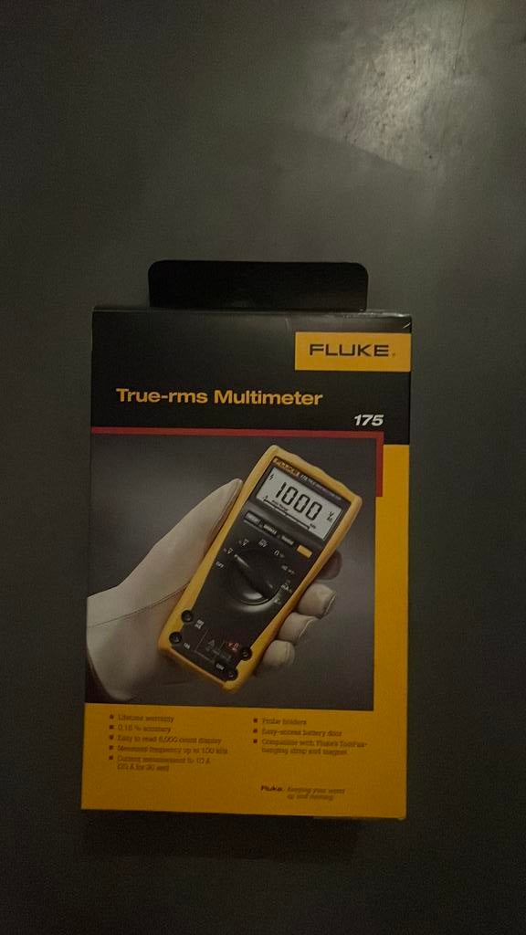 Fluke true-rms Multimeter 175 - Nieuw!, Fluke, Fluke, Multimeter, Ophalen of Verzenden